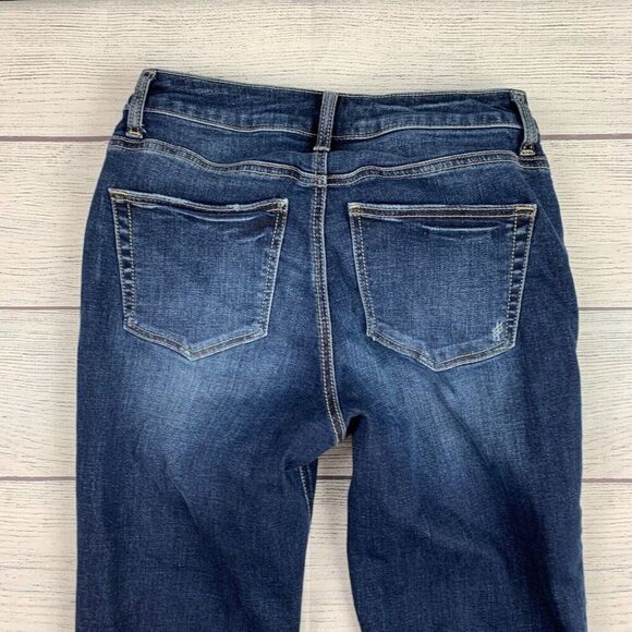 Silver Jeans Avery sz 28 X 31 Straight Dark Wash Inseam 30.5" Stretch - Picture 4 of 11